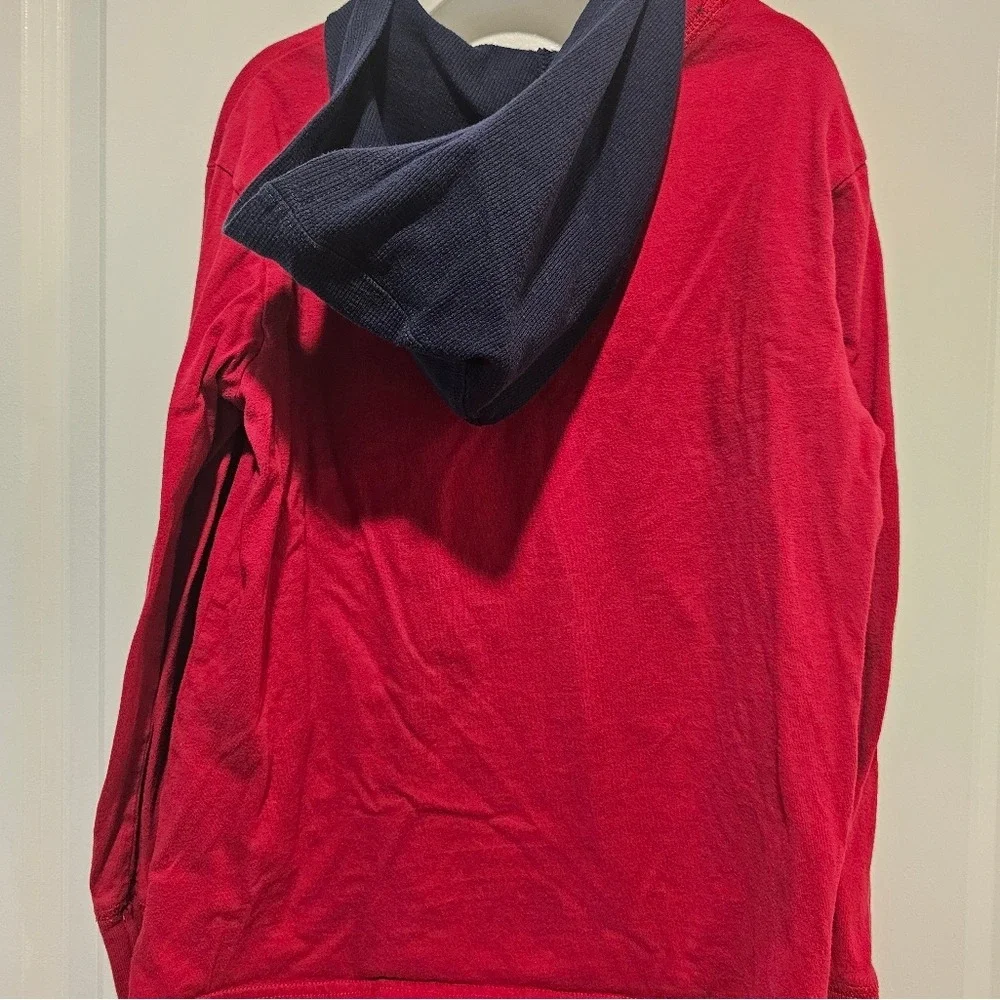 sz M 7/8‎ The Children's Place Superbowl Football long sleeved t-shirt hoodie